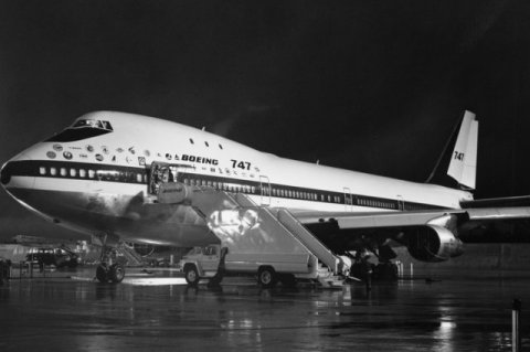 Boeing "made a touch down" at land of its rival Airbus 